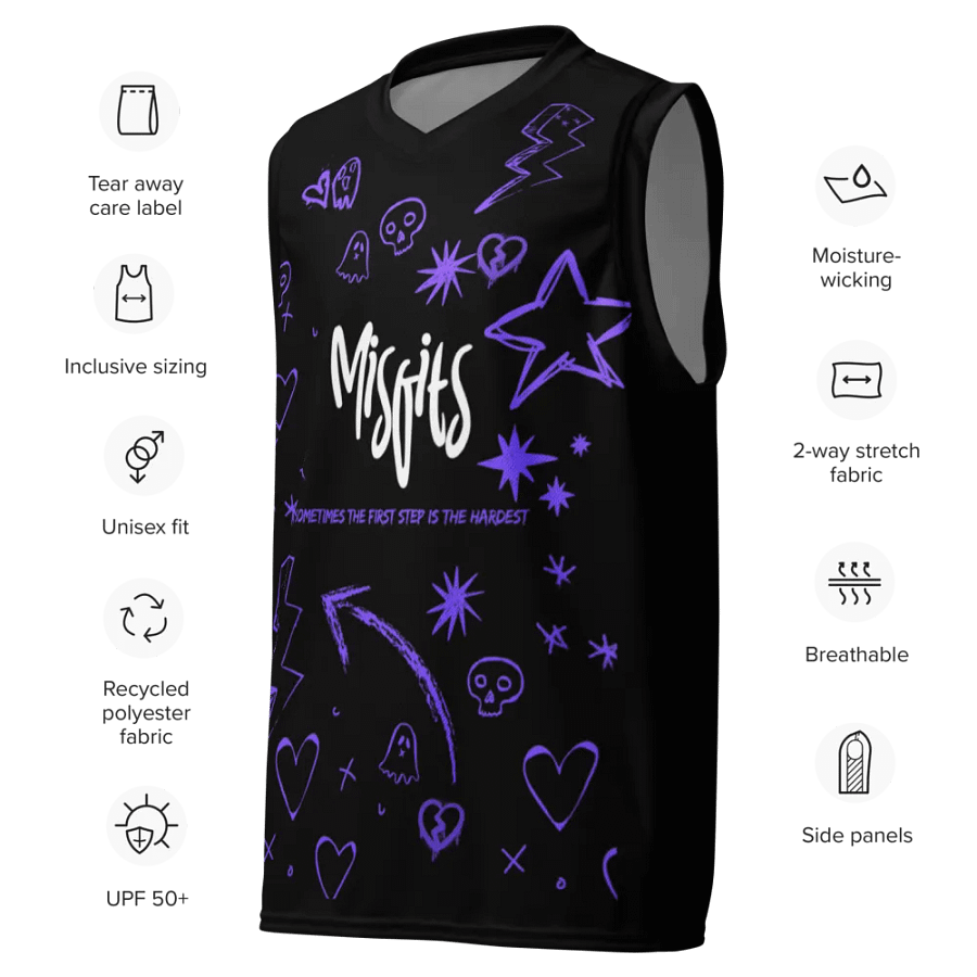 Misfits - Graphic Basketball Jersey product image (7)