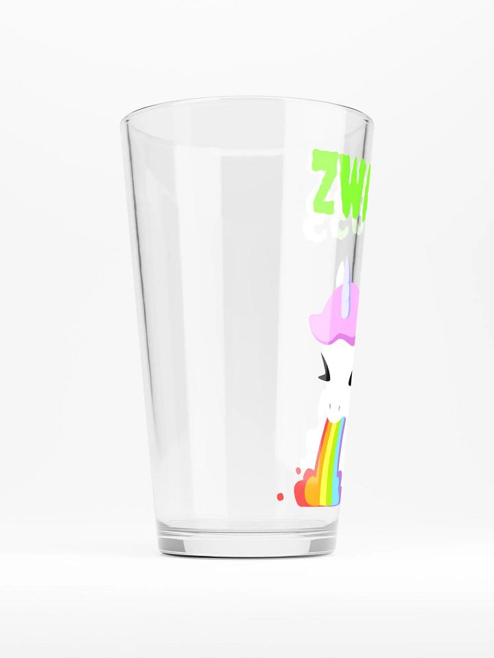 Puking Unicorn Pint Glass product image (2)