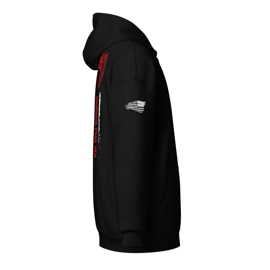DarkAlpha American Flag Logo ZipUp Hoodie product image (6)