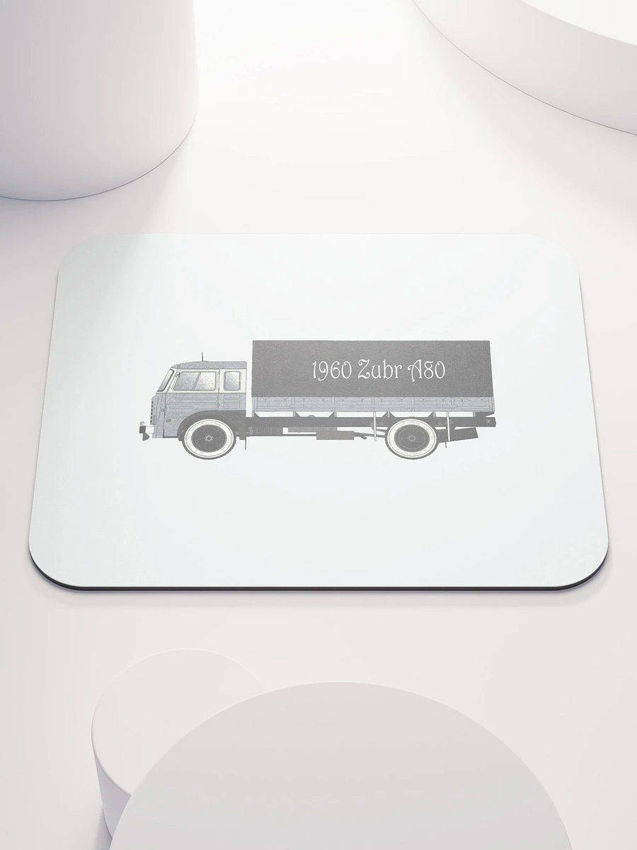 Vintage Truck Reversed Text Mouse Pad product image (1)