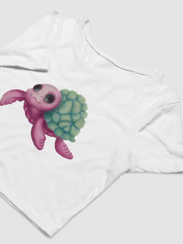Sea Turtle Cutie Crop Top Shirt product image (2)