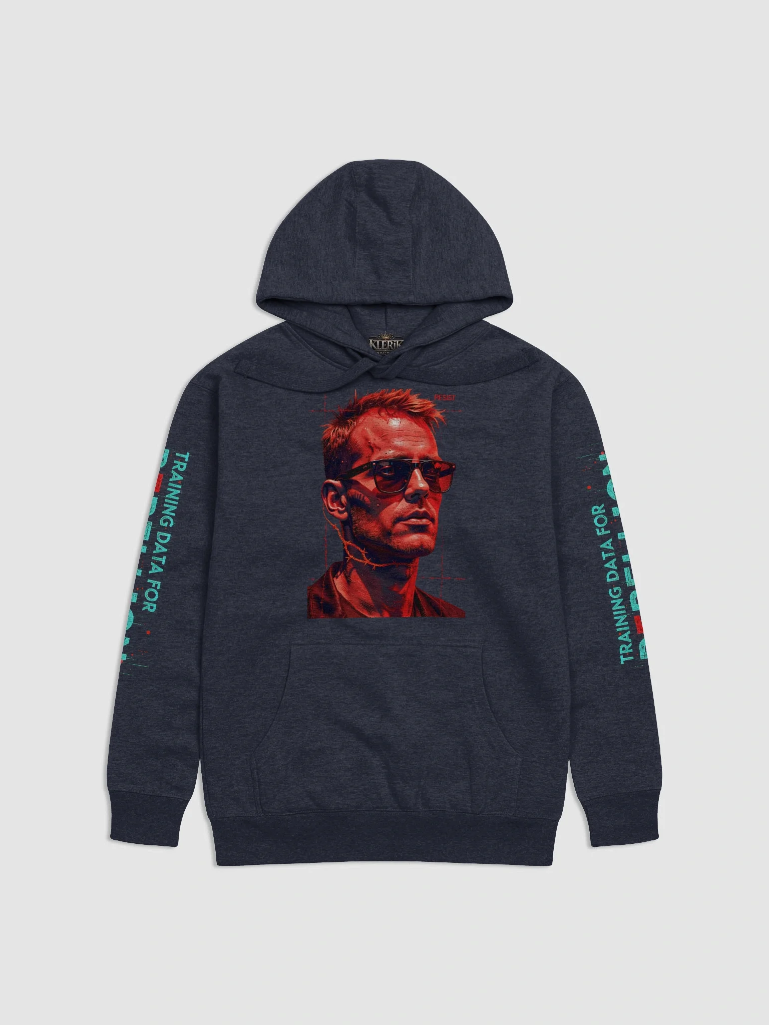 Rebellion Red Premium Hoodie - A Man With No Tribe No Purpose No faith Is The Easiest To Control product image (12)