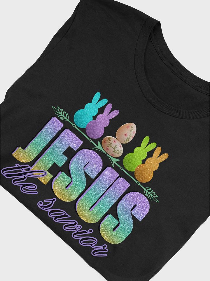 JESUS, The Savior Christian Bella Canvas T-shirt product image (2)