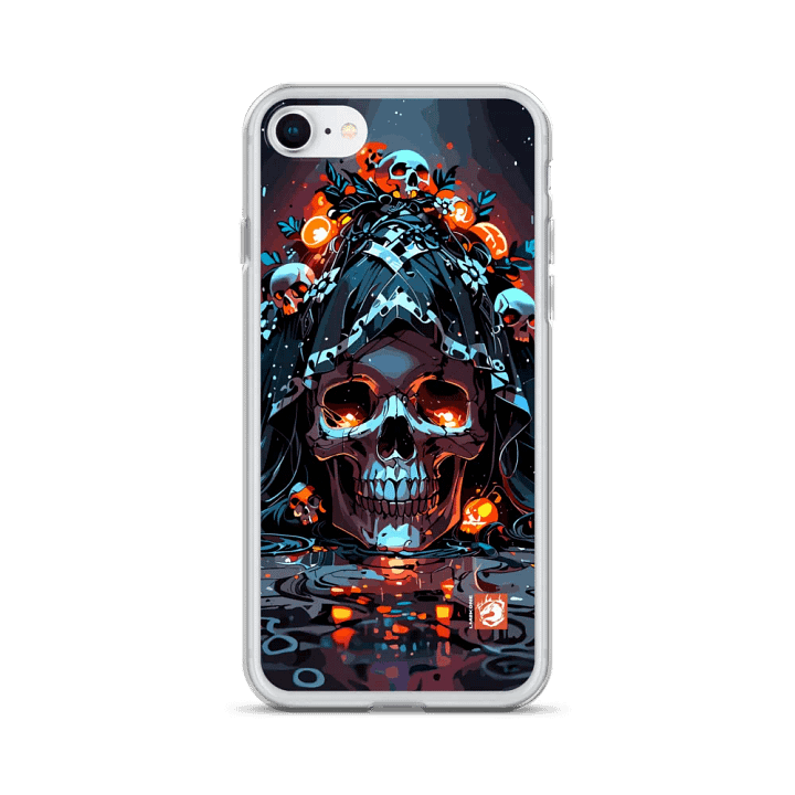 Dark Skull Nun iPhone Case product image (1)