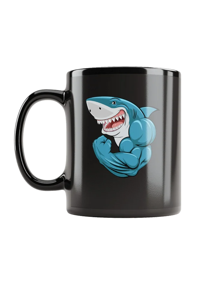 Flex Sharks Black Coffee Mug product image (2)