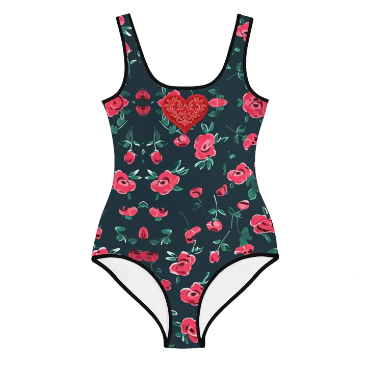 Heartfelt Rose Blossoms Youth Swimsuit product image (2)