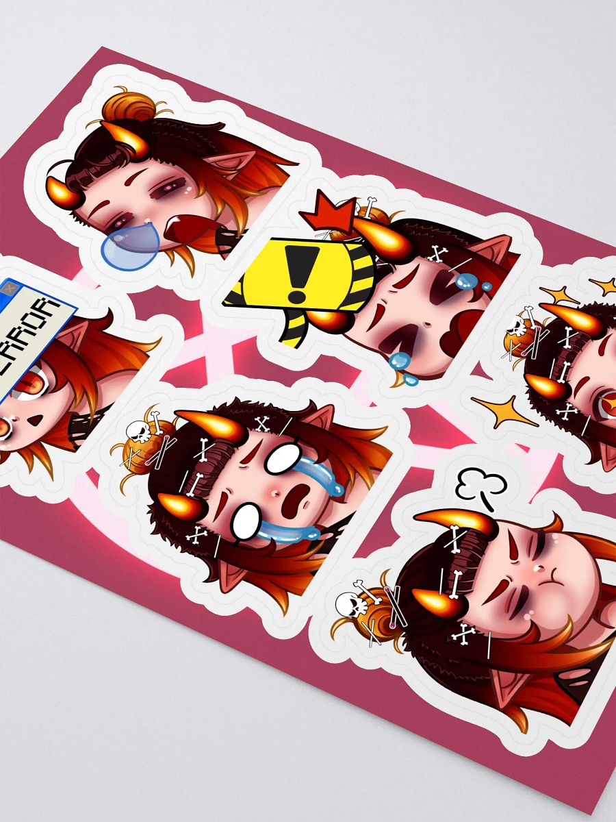 Emote Sticker Sheet 3 product image (3)