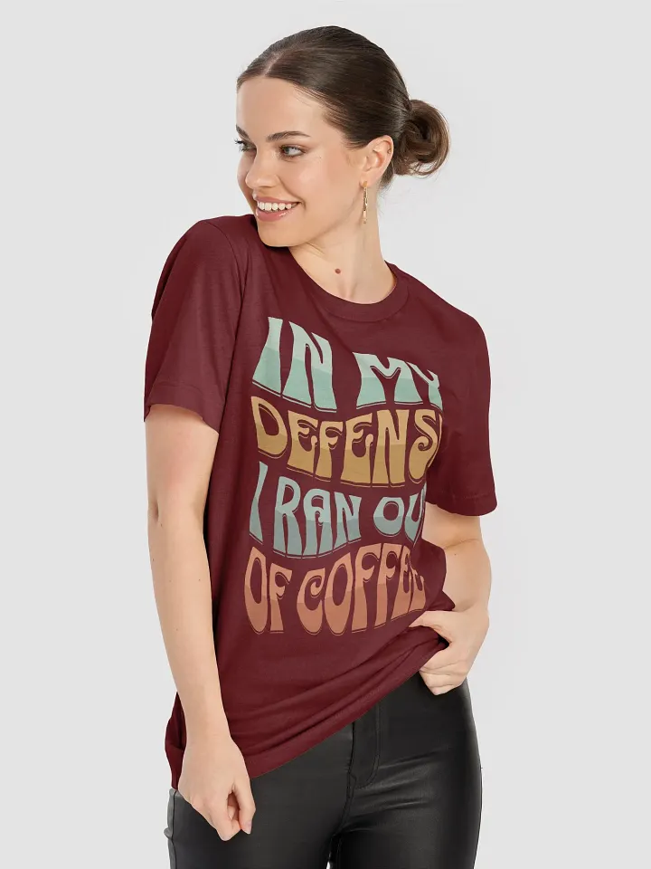 Coffee Defense Statement Tee product image (22)