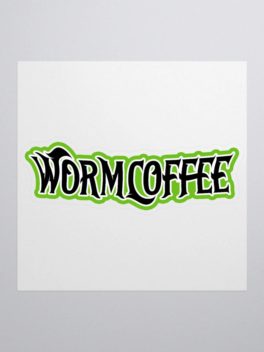 WormCoffee- Sticker product image (1)