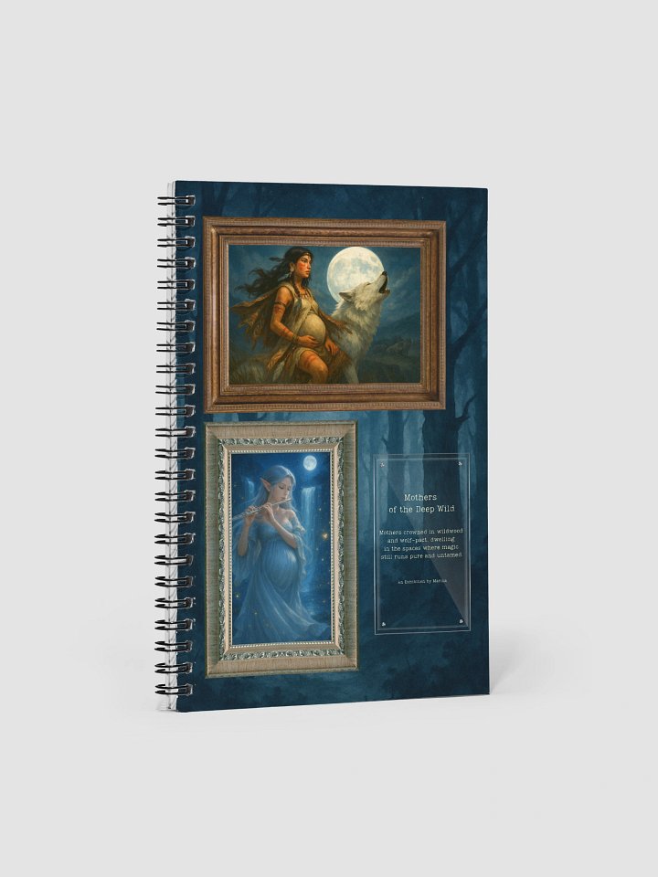 Mother of the Deep Wild Spiral Notebook product image (1)