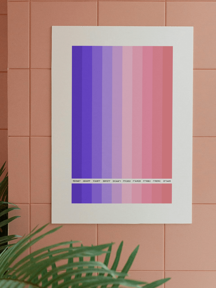 COLOR PALETTE 008 • WALLART DECOR product image (2)