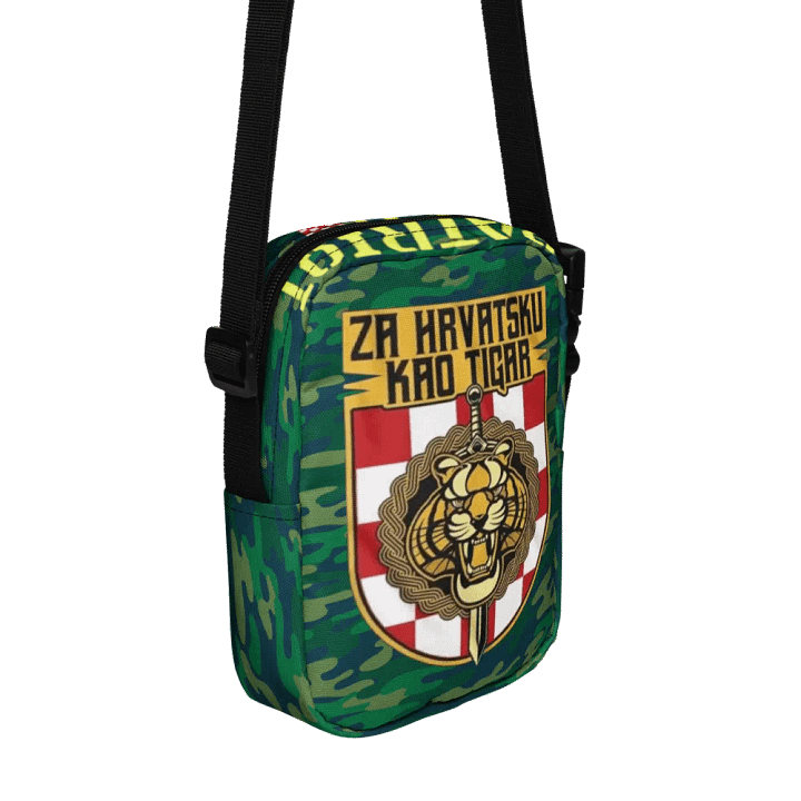 Tiger CRO Army Emblem Camo Crossbody Bag product image (2)