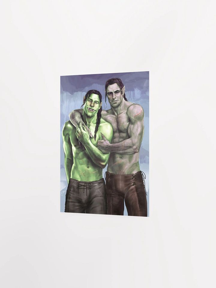 Baldr and Drafli Art Print, by Serene Yoshiko product image (2)