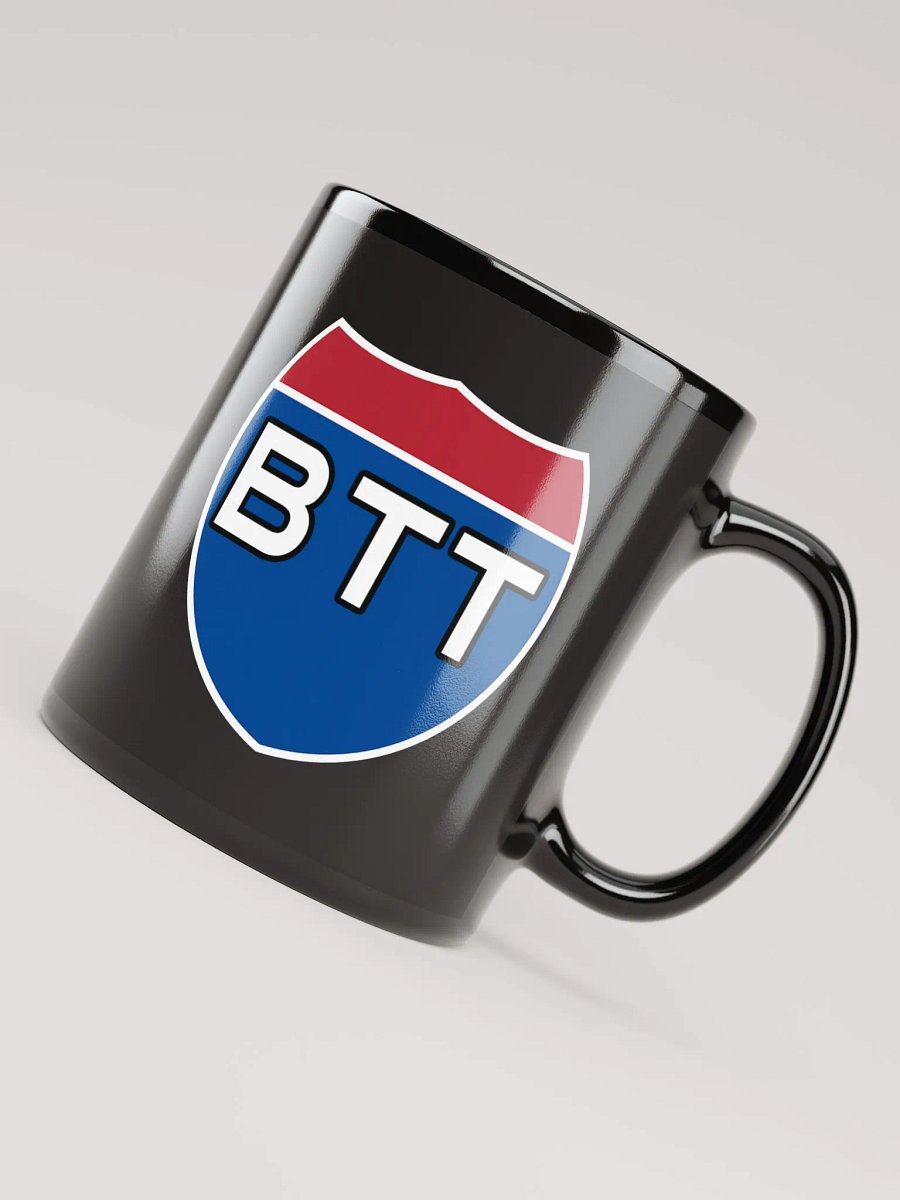BTT & Trucknado Black Glossy Mug product image (4)