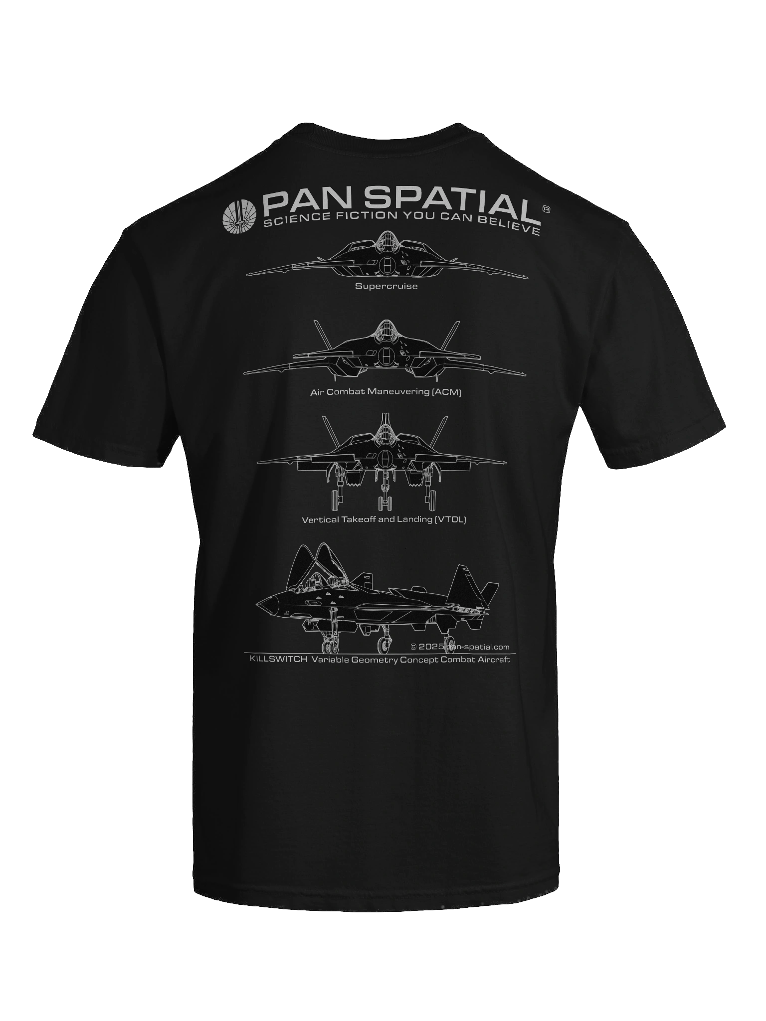 Pan-Spatial 'KILLSWITCH' T-shirt product image (9)