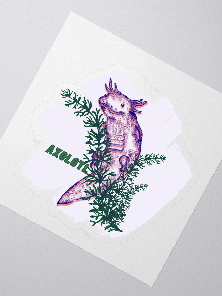 Axolotl Kiss Cut Stickers product image (2)