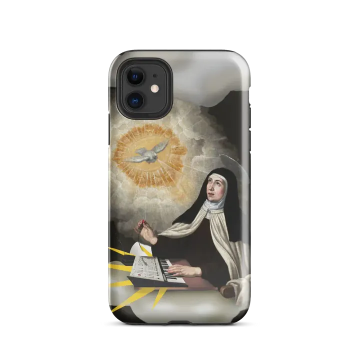 Santa Teresa de Odyssey by Frank Fonik, Techno EDM Tough Case for iPhone® product image (2)