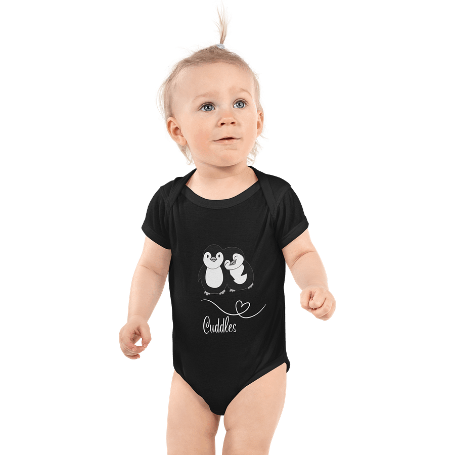 Cuddles Penguin Cotton Baby Onesie product image (1)