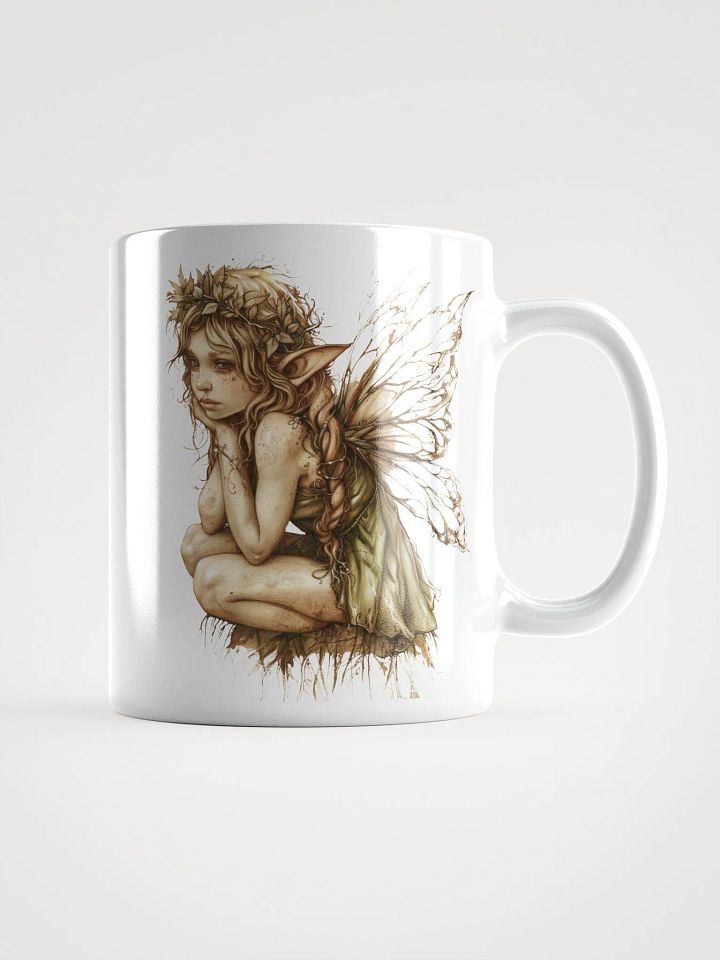 The Fairy of the Forest White Glossy Mug product image (1)