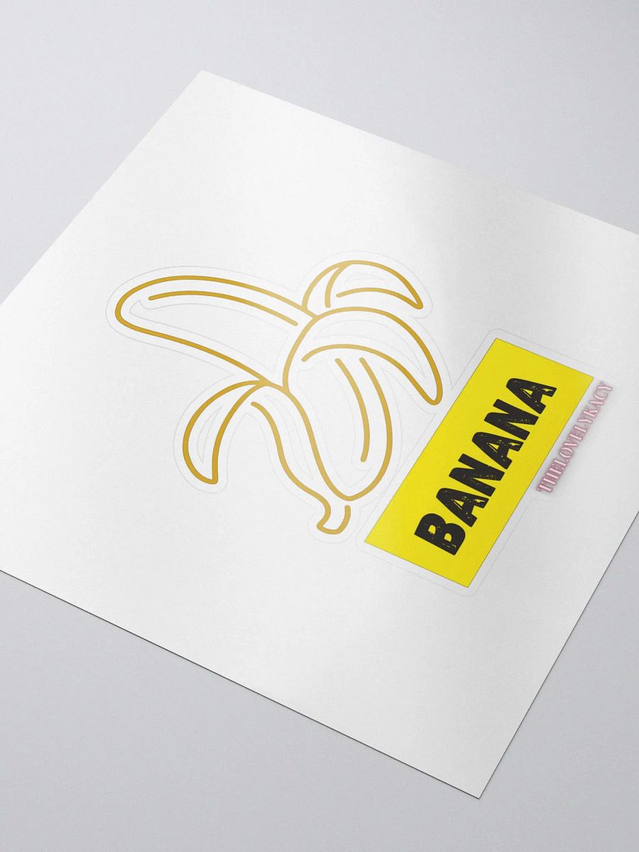 !BANANA Sticker product image (3)