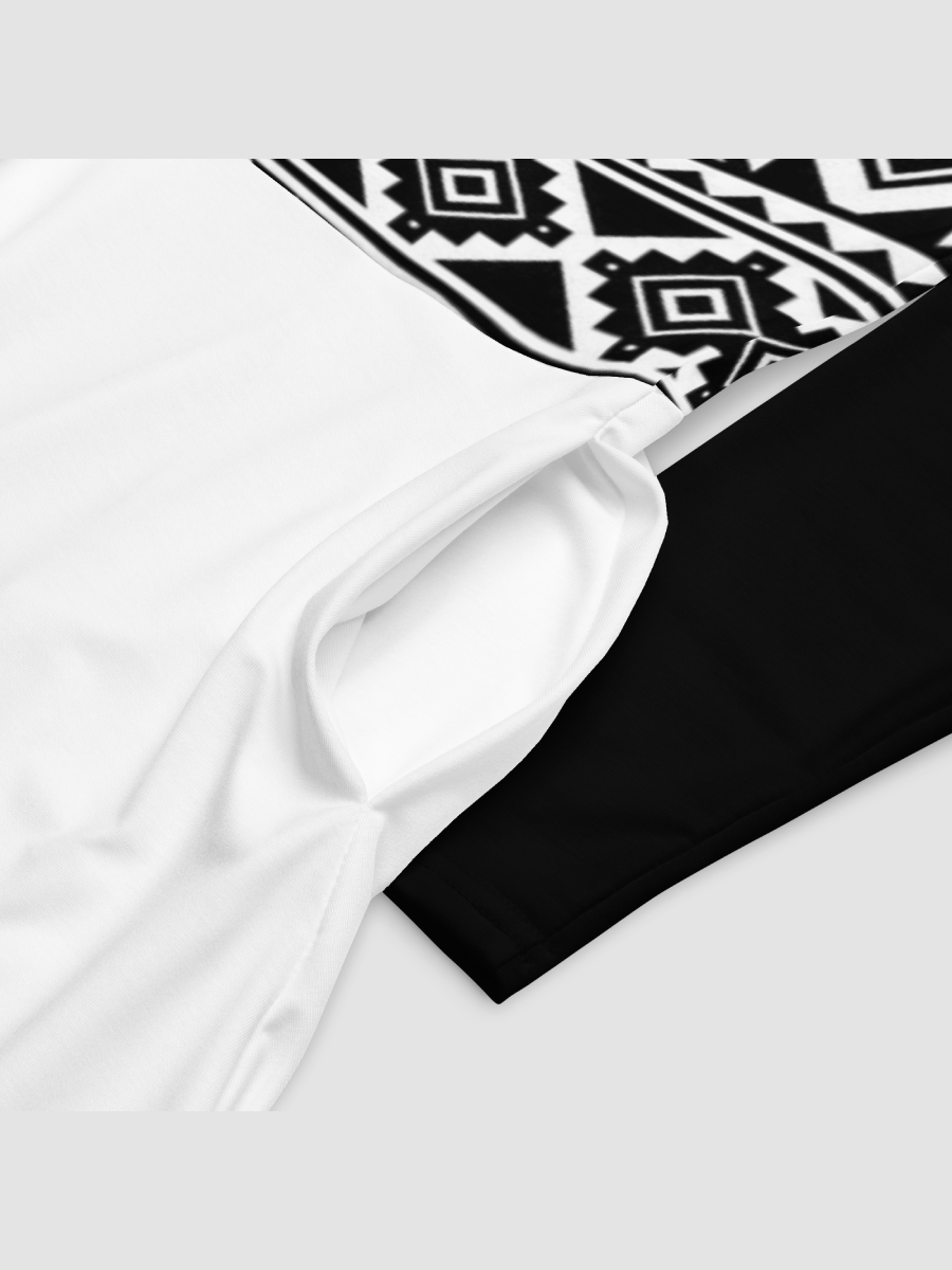 Tribal Print Long Sleeve Midi Dress product image (9)