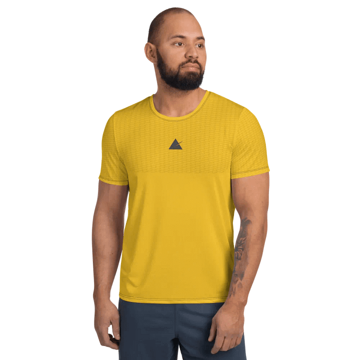 Awestruck Yellow Armor Athletic Tee product image (1)