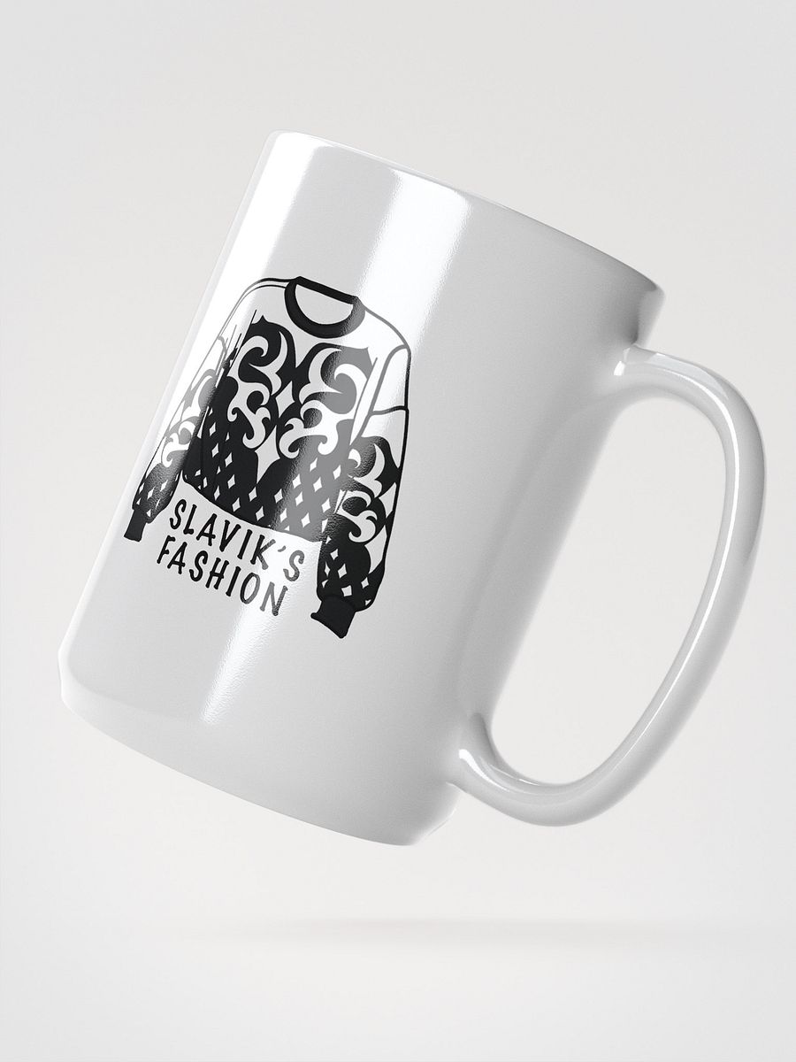 Slavik’s Fashion Sweater White Mug product image (2)