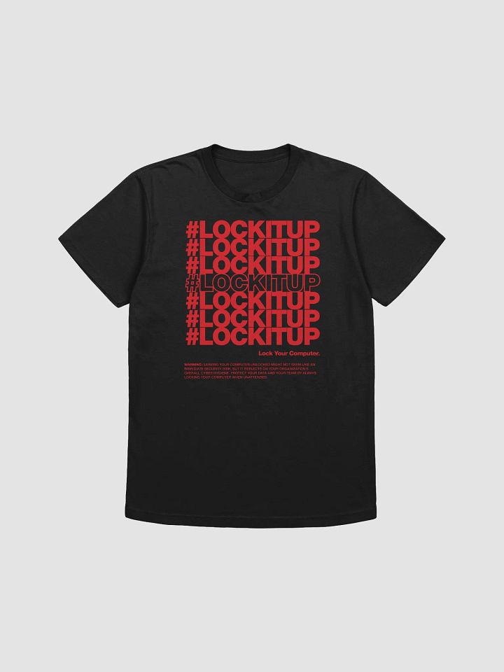 #LOCKITUP - Cotton Ringspun Tee product image (1)