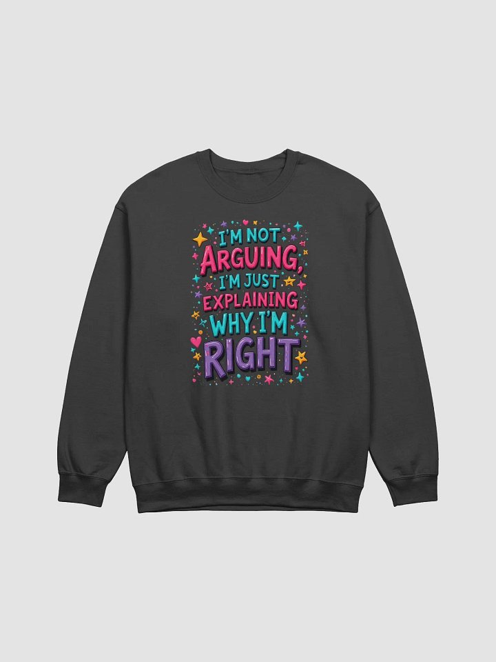 Righteous Explanations Crewneck Sweatshirt product image (5)
