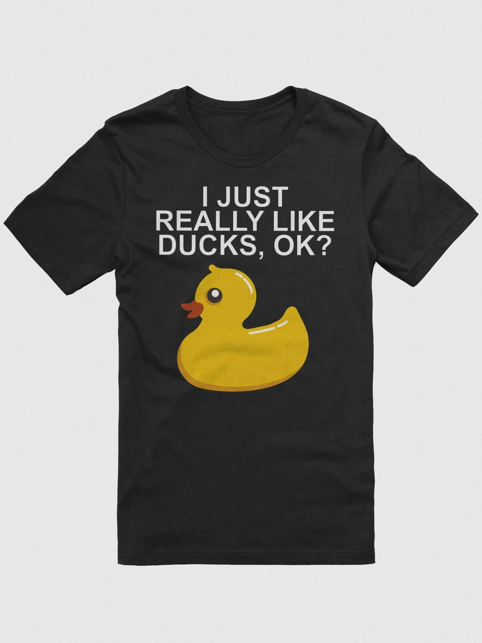 Duck Lovers I Just Really Like Ducks Ok T-Shirt product image (1)