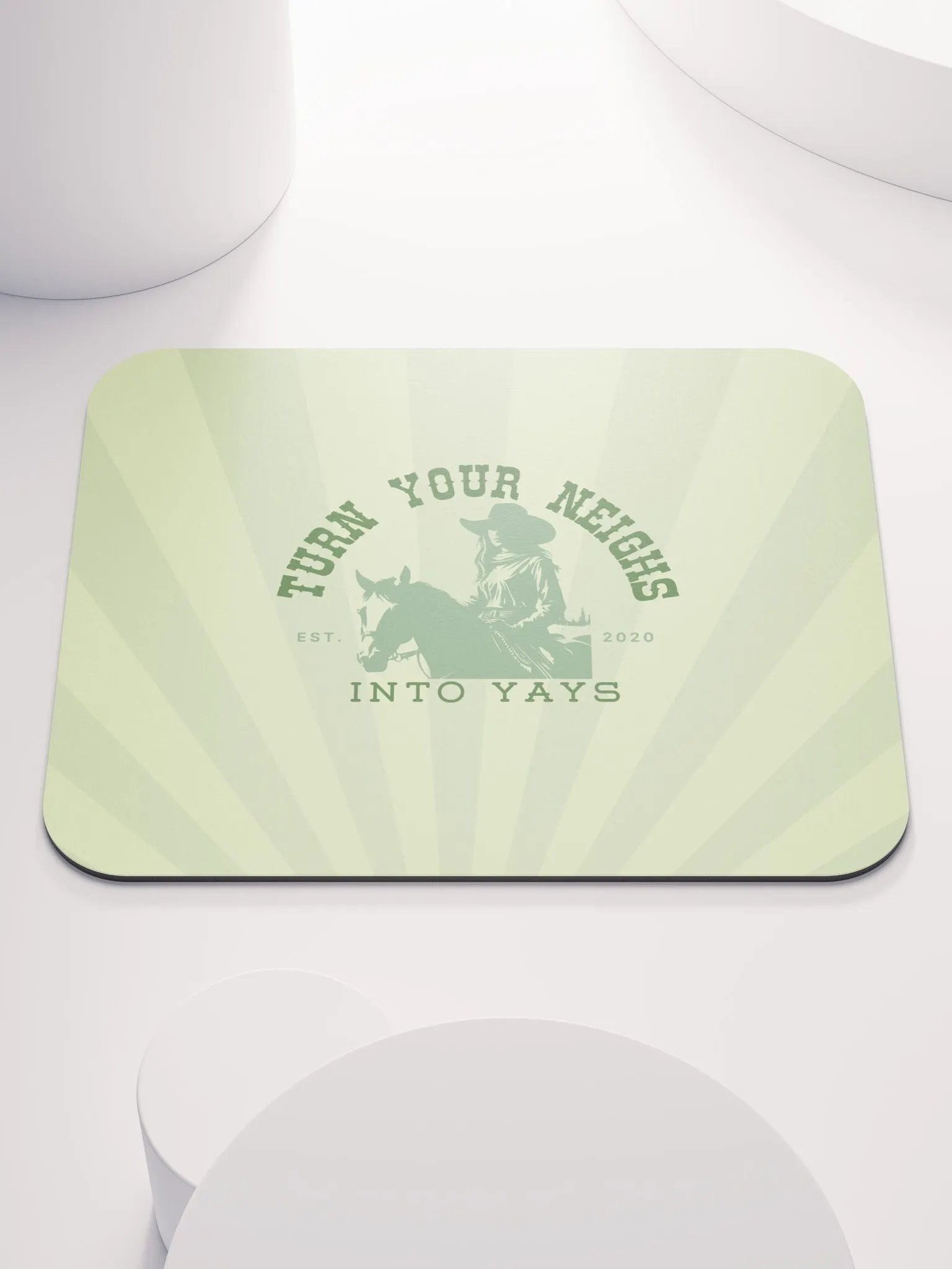 Turn Your Neighs Into Yays Mousepad !! product image (5)