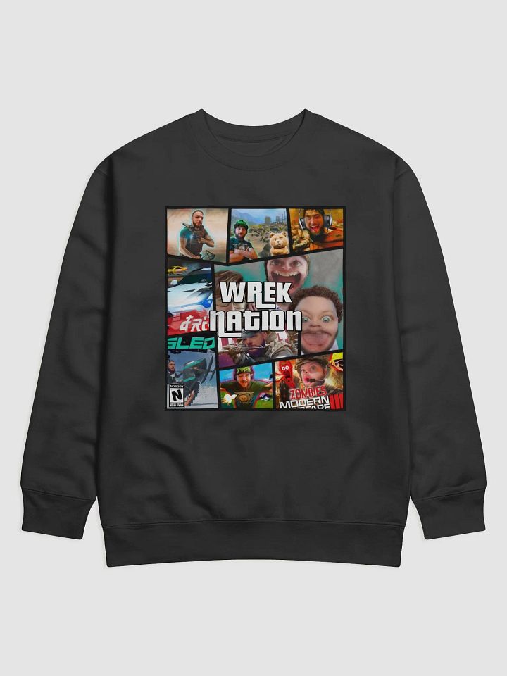 Wreknation GTA Style Sweat Shirt product image (1)