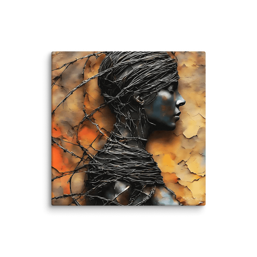 Be Free to Yourself | Let Yourself Go | Canvas Painting product image (9)