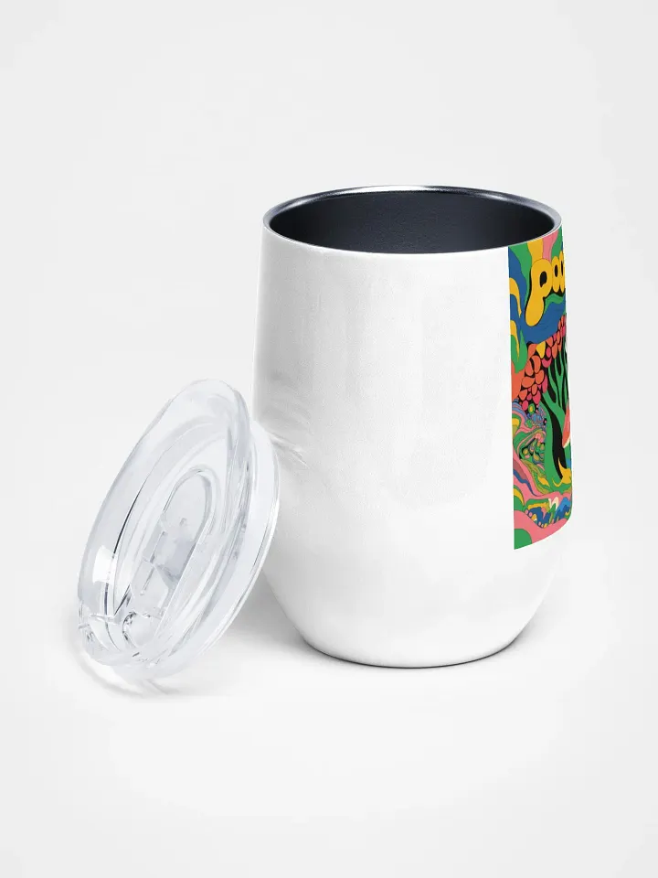 Psychedelic Squirrel Wine Tumbler product image (2)