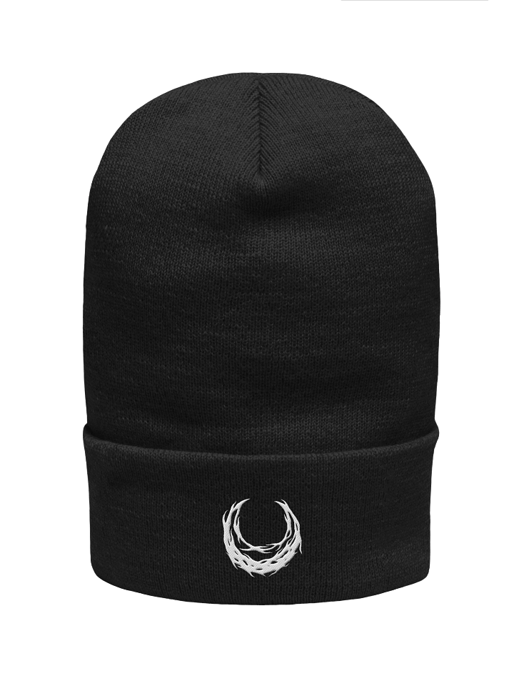 Embroidered Moon Cuffed Beanie product image (1)