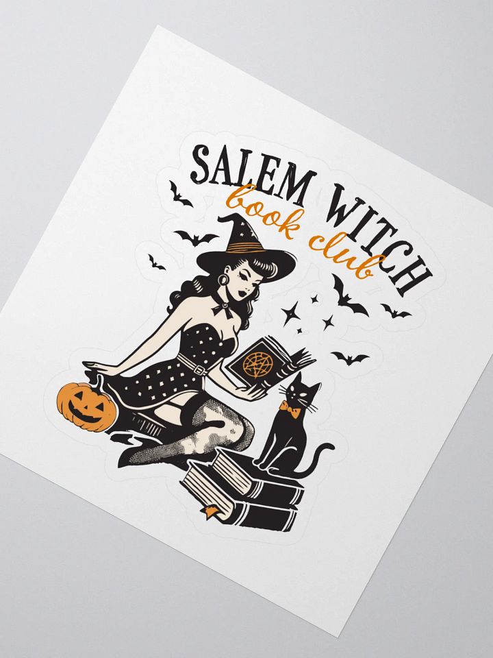 Salem Witch Book Club Stickers product image (2)