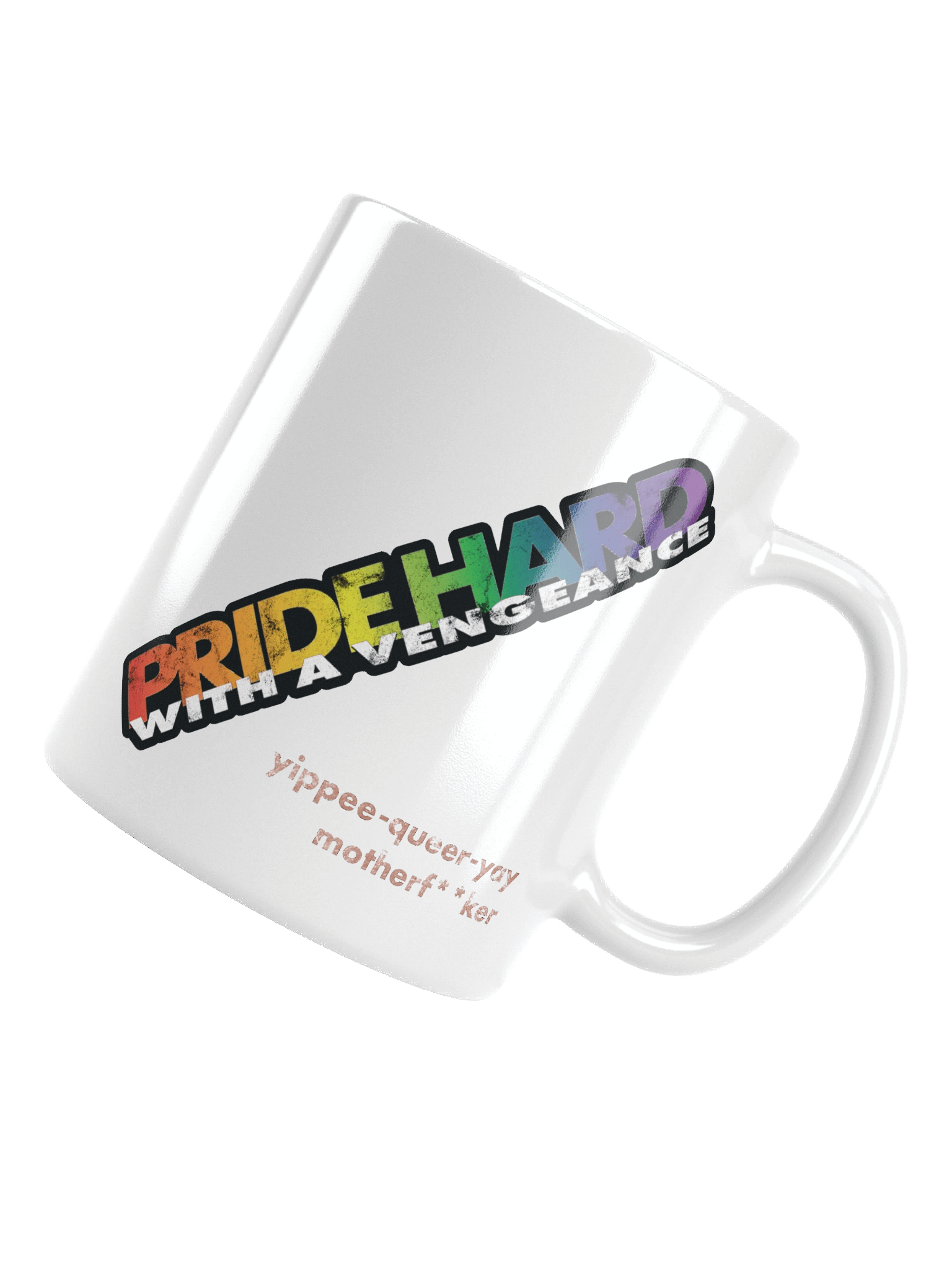 Rainbow "Pride Hard" Mug product image (5)