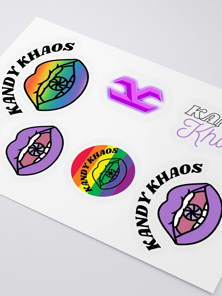 Kandy Khaos Logo Stickers product image (2)