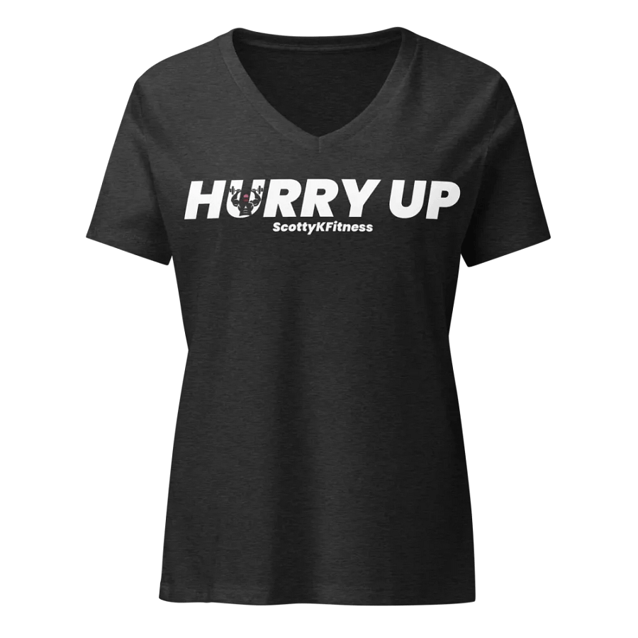 Hurry Up Women's V-Neck product image (22)