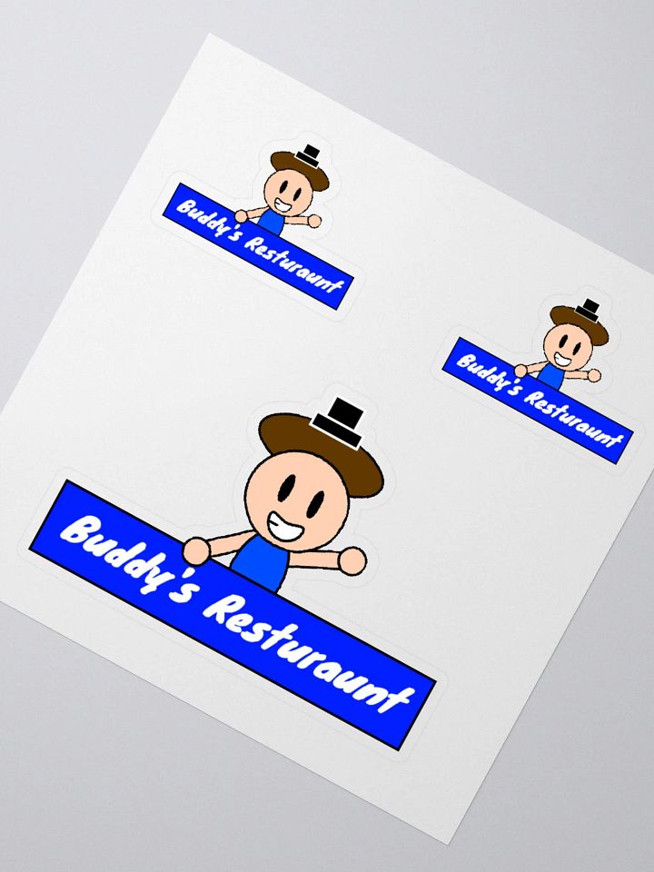 Buddy's Restaurant Stickers product image (2)