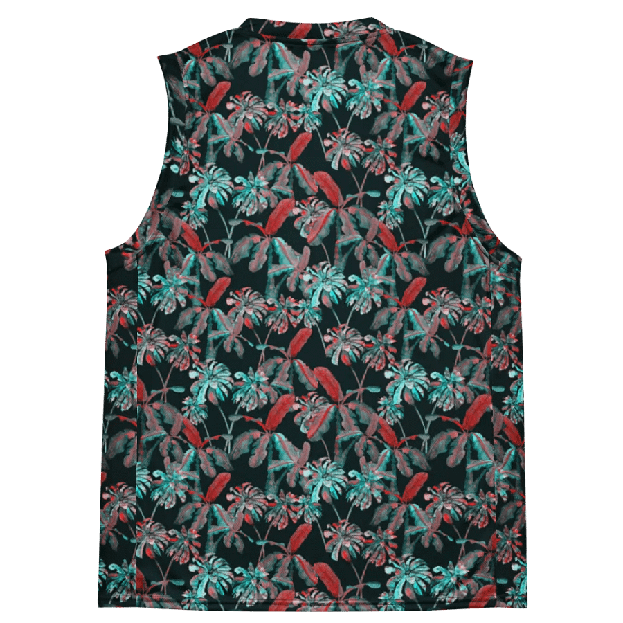 Tropi-cool | Recycled Unisex Basketball Jersey product image (5)