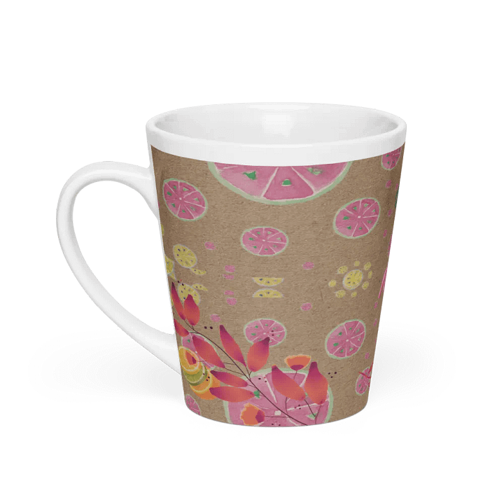 Citrus Delight Latte Mug mothersday gift for moms wife daughter product image (1)