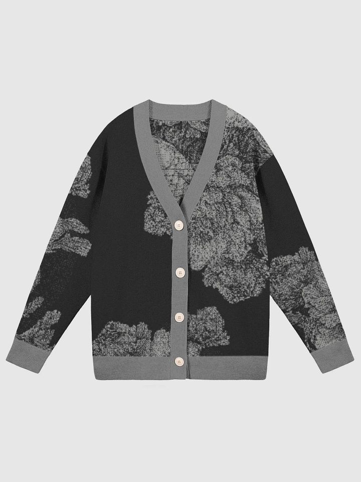 Koi Blossom Jacquard Knit Cardigan product image (1)