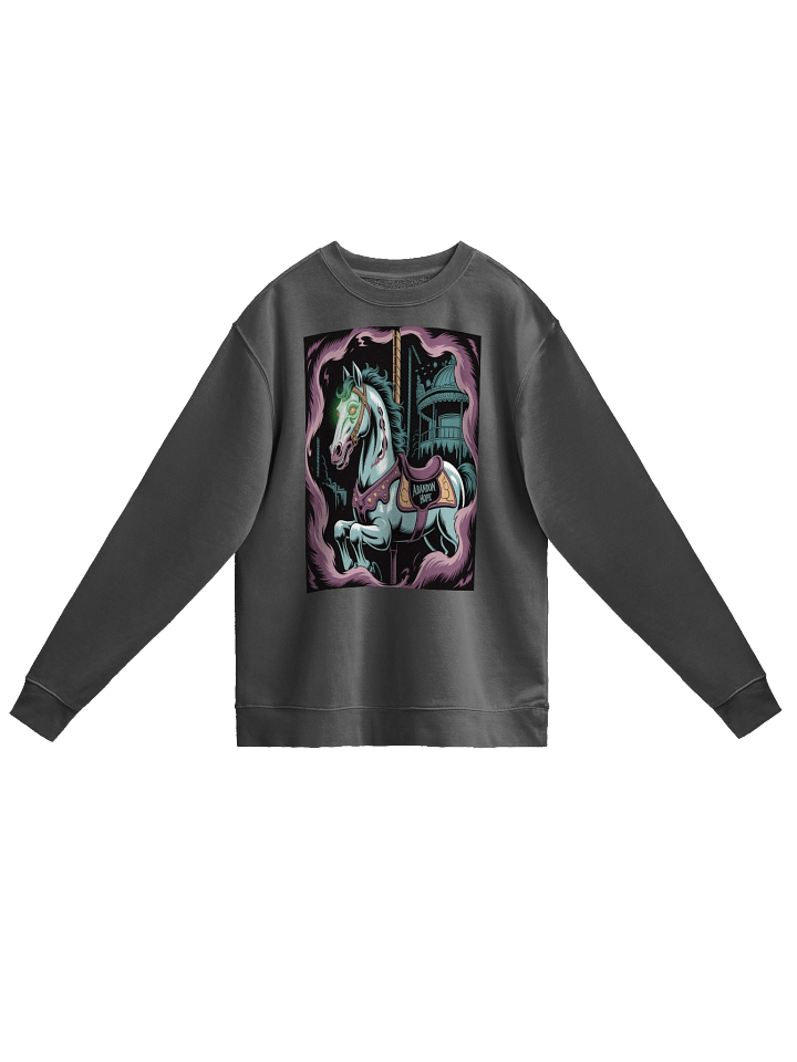 Midnight Veil Designs 'Carousel of Hope' Unisex Pigment Dyed Sweatshirt – S-3XL product image (1)