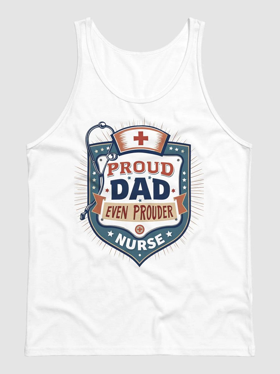 Proud Nurse Dad Shield Tank product image (3)