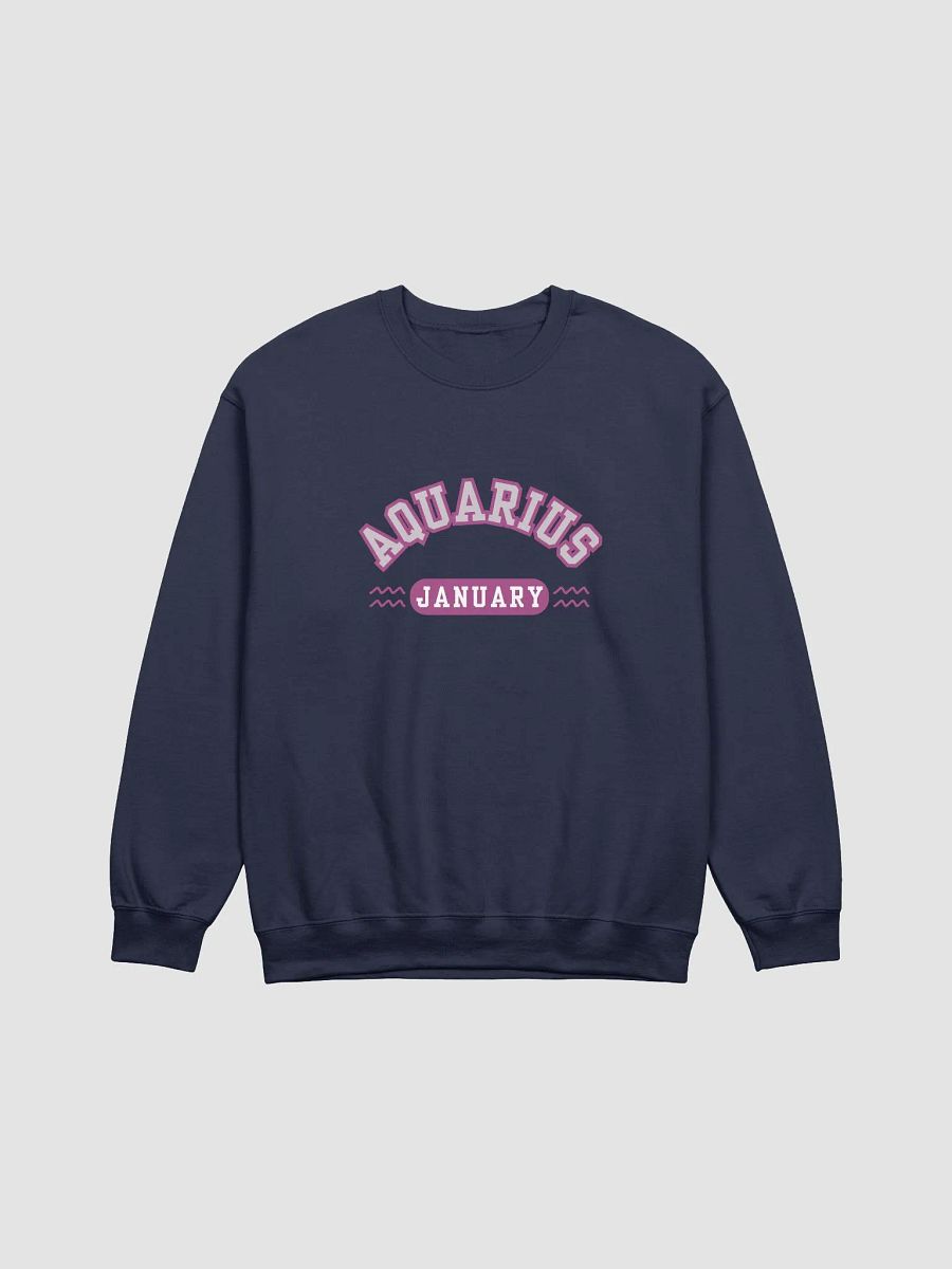 Aquarius January Zodiac Sign Sweatshirt product image (21)