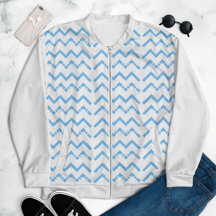 Waves of Expression Bomber Jacket product image (6)
