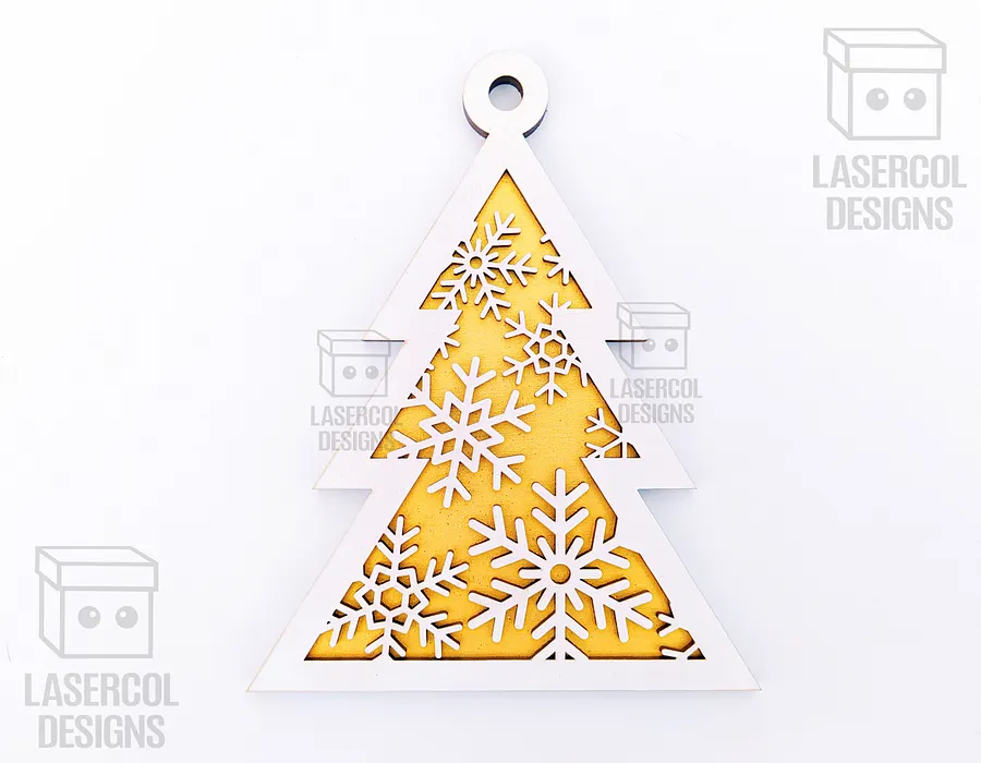 Christmas Ornaments - Laser Cut Files product image (5)