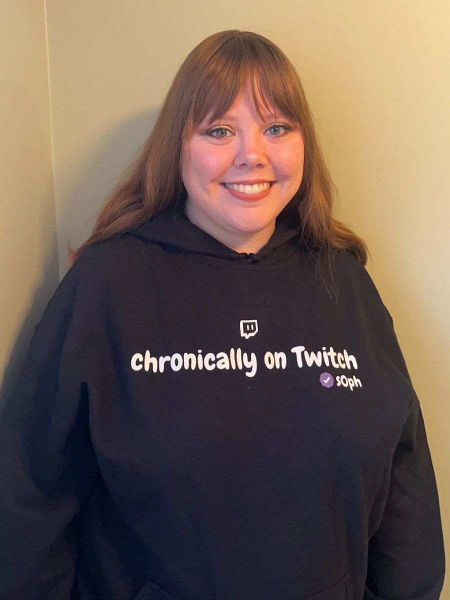Chronically on Twitch Hoodie product image (2)