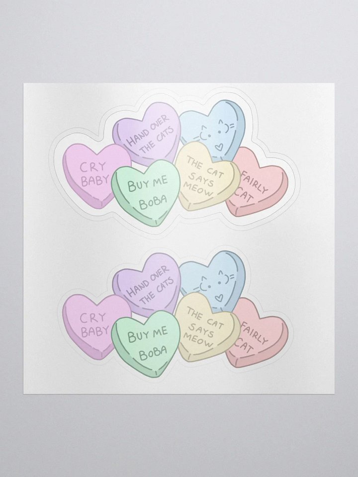 Lovehearts stickers product image (1)